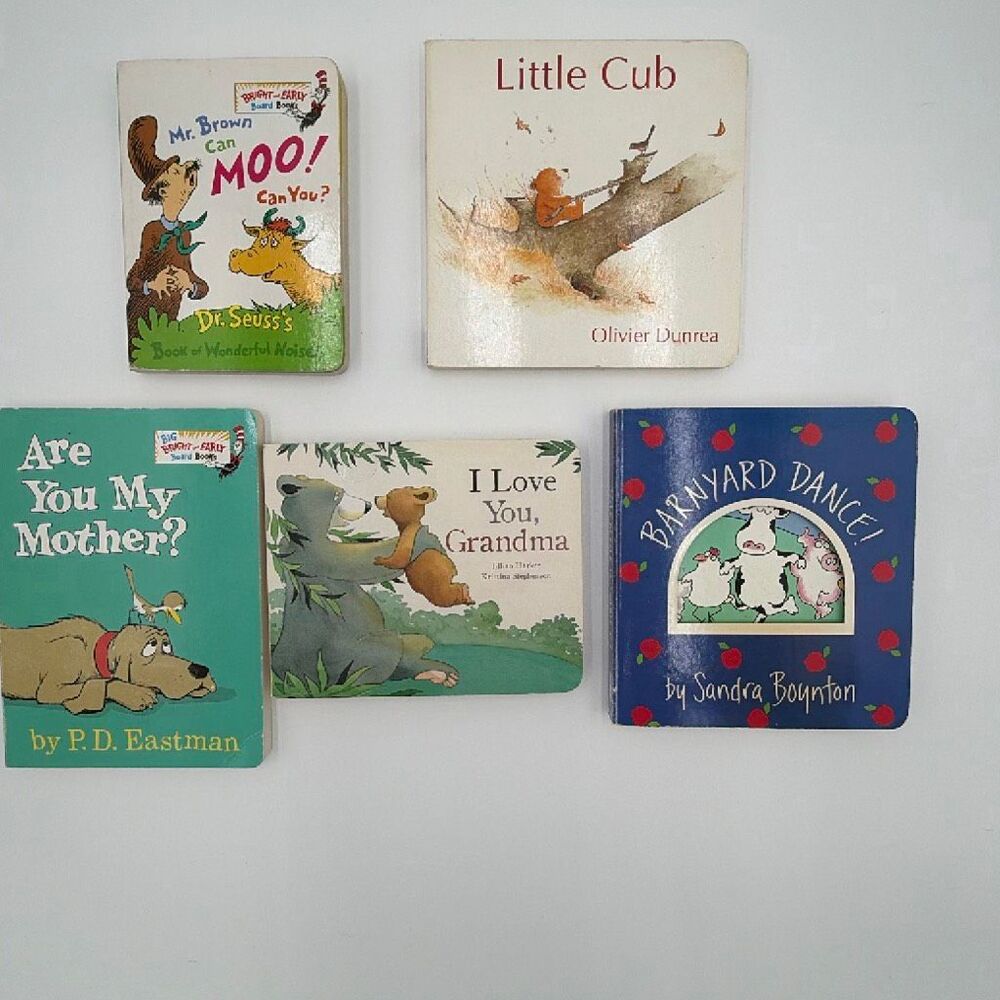 Board Books Set of 5 Dr. Seuss Sandra Boynton